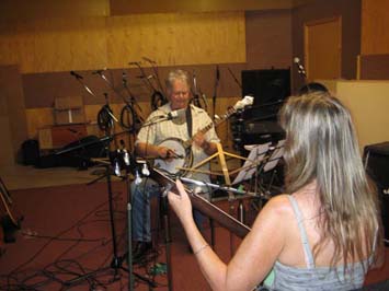 Jane & Ian - recording at Revolver