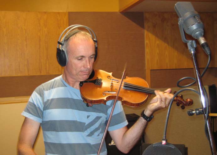 Adam Gare - recording at Revolver